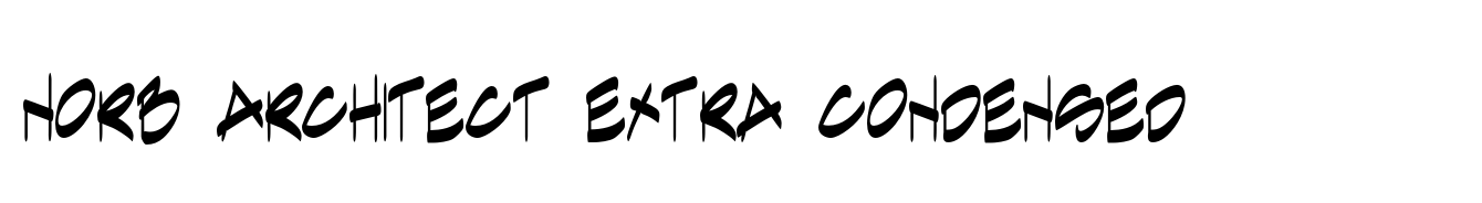 NorB Architect Extra Condensed